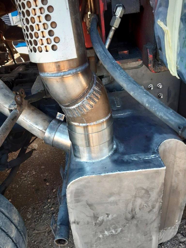 Inox auspuh za teretno vozilo – Tehnika Gil, Rijeka